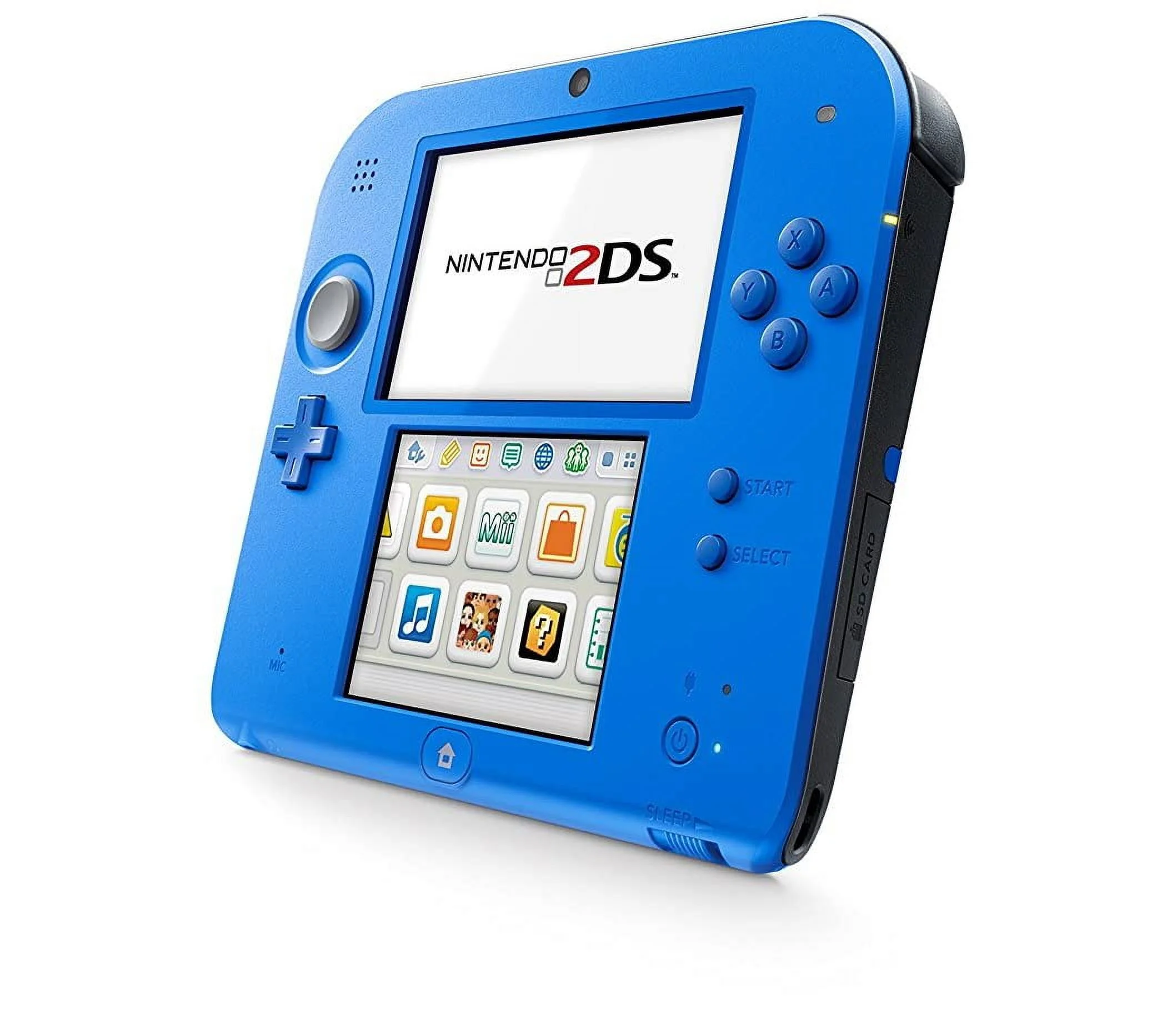 electric blue Nintendo 2DS